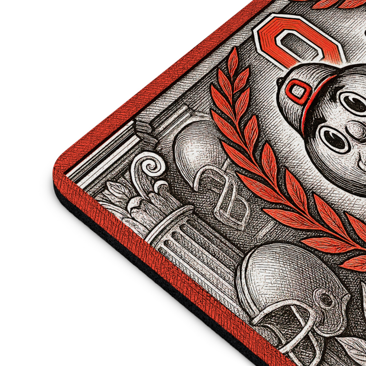 Ohio Buckeyes Mouse Pad 9.5"x8" | Go Buckeyes Desk Mat | Waterproof and Smoth