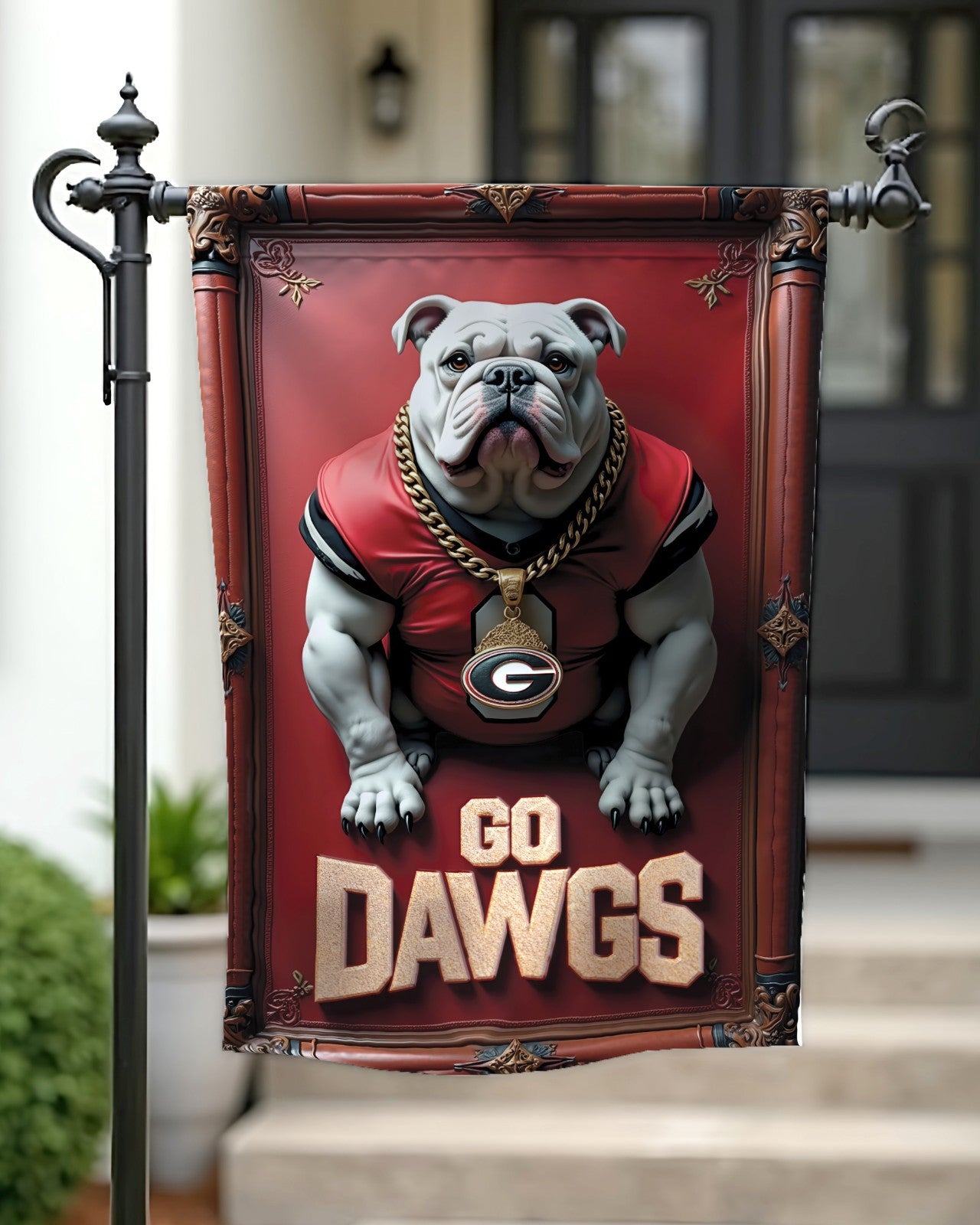Georgia Bulldogs Garden Flag – Double-Sided 12x18 Inches UGA Sign