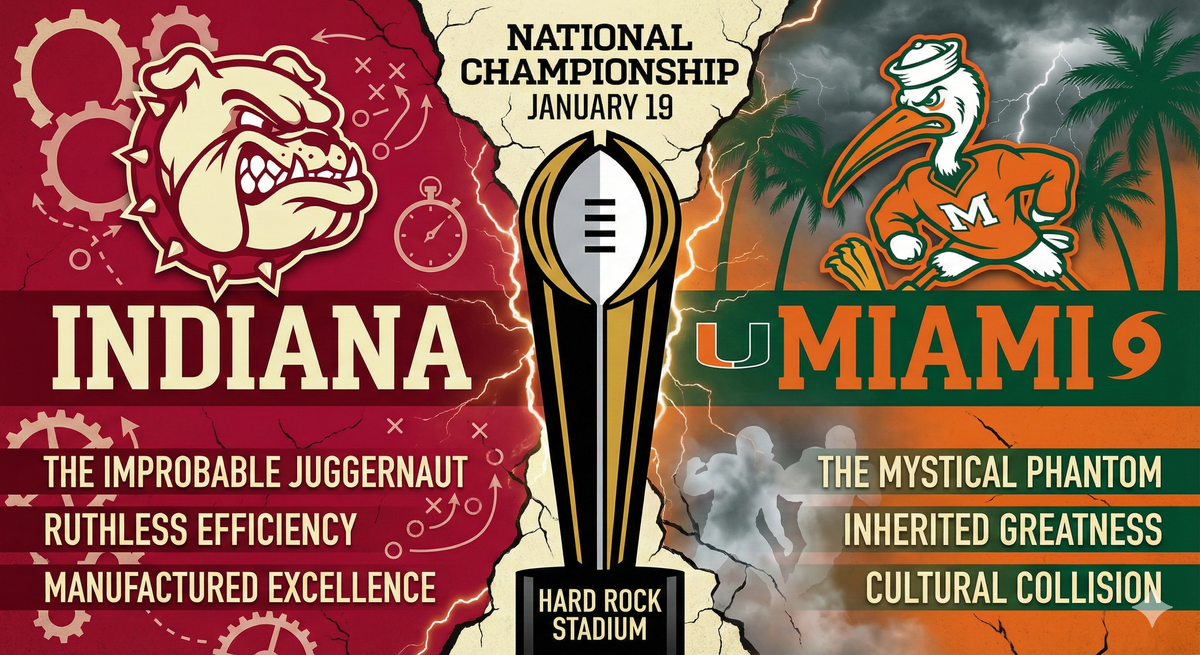 The Reckoning Has Arrived: Miami vs. Indiana and the Collision of Two College Football Epochs