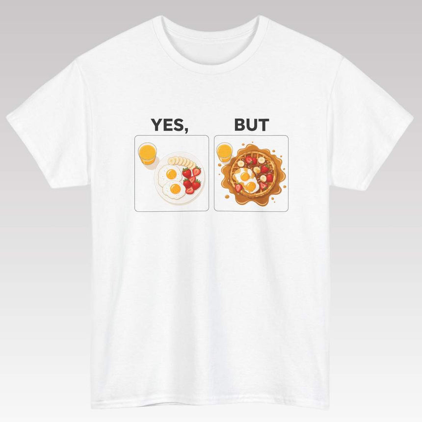 Funny Breakfast Meme Food Lover Graphic T Shirt