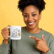 Funny Procrastination Coffee Mug for Coworkers and Office Humor Fans