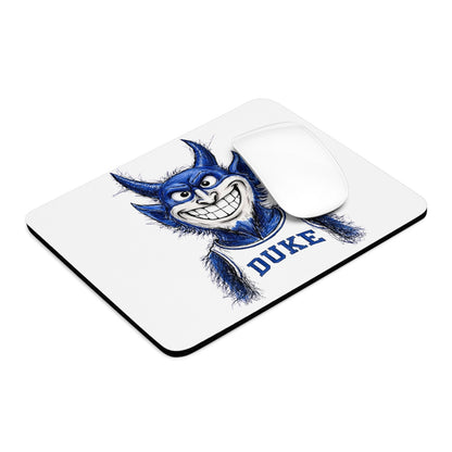 Blue Devils Mouse Pad Sketch Art Design Non - Duke Fan Gear