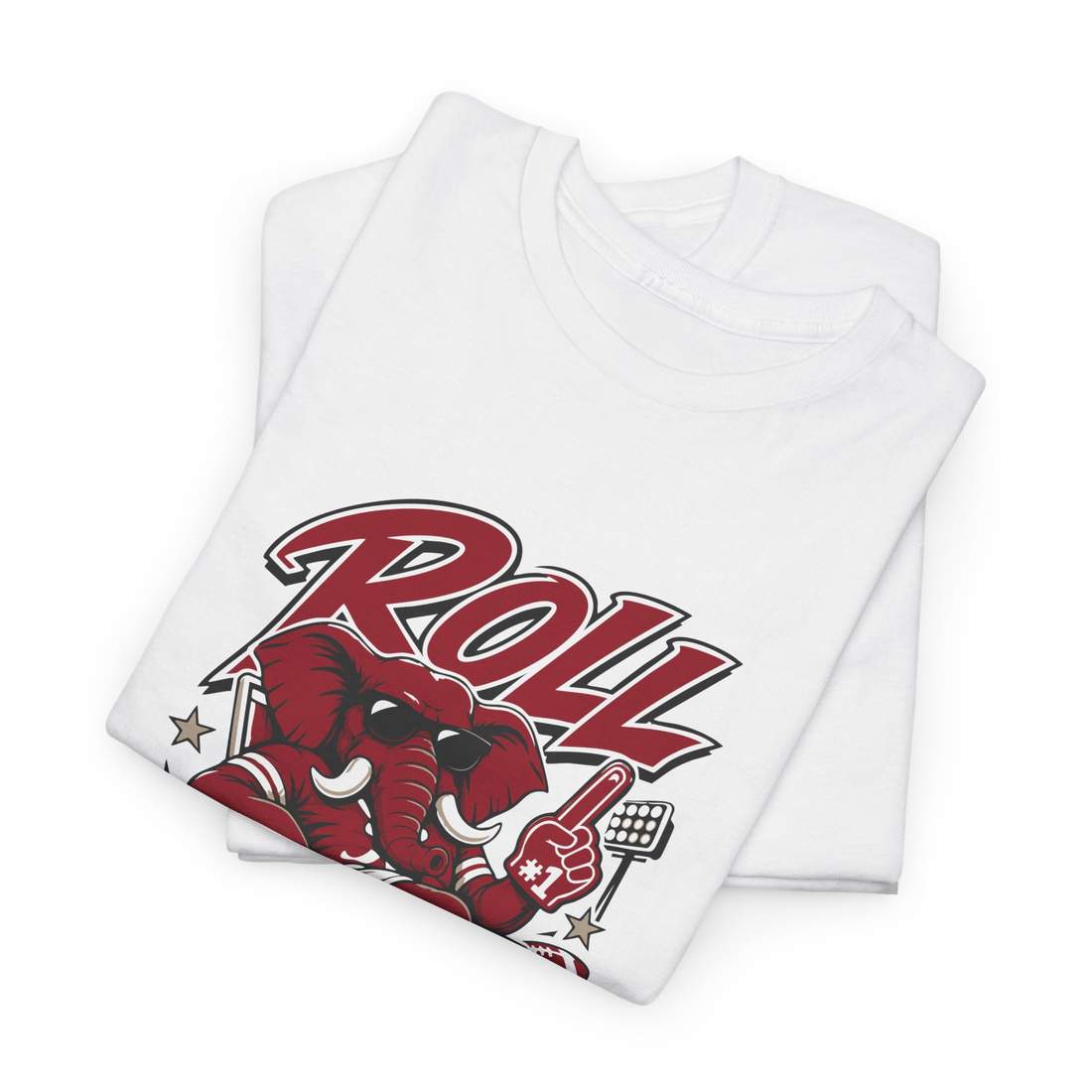 Alabama Roll Tide Elephant Football Fan T-Shirt