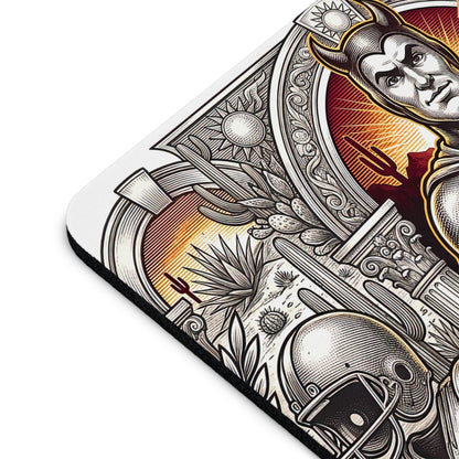 Spartans Warrior Mouse Pad - Green & White East Lansing Desk Mat