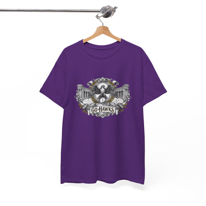 Go Hawks Eagle T-Shirt - Vintage Style Team Tee
