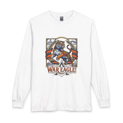 Vintage Auburn Tigers 'War Eagle' Long Sleeve T-Shirt