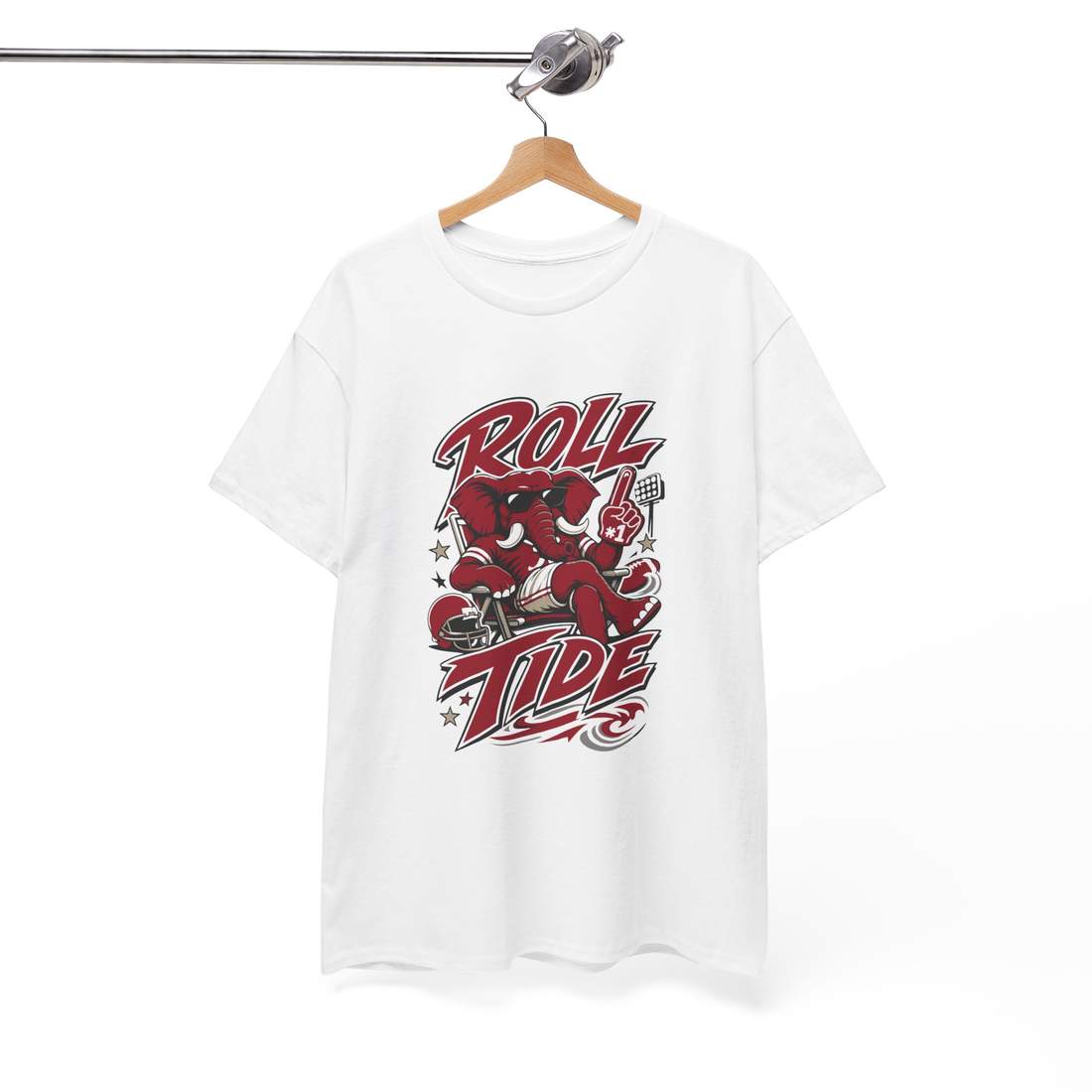Alabama Roll Tide Elephant Football Fan T-Shirt