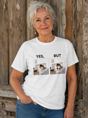 Funny Late Night Phone Scrolling Graphic T Shirt