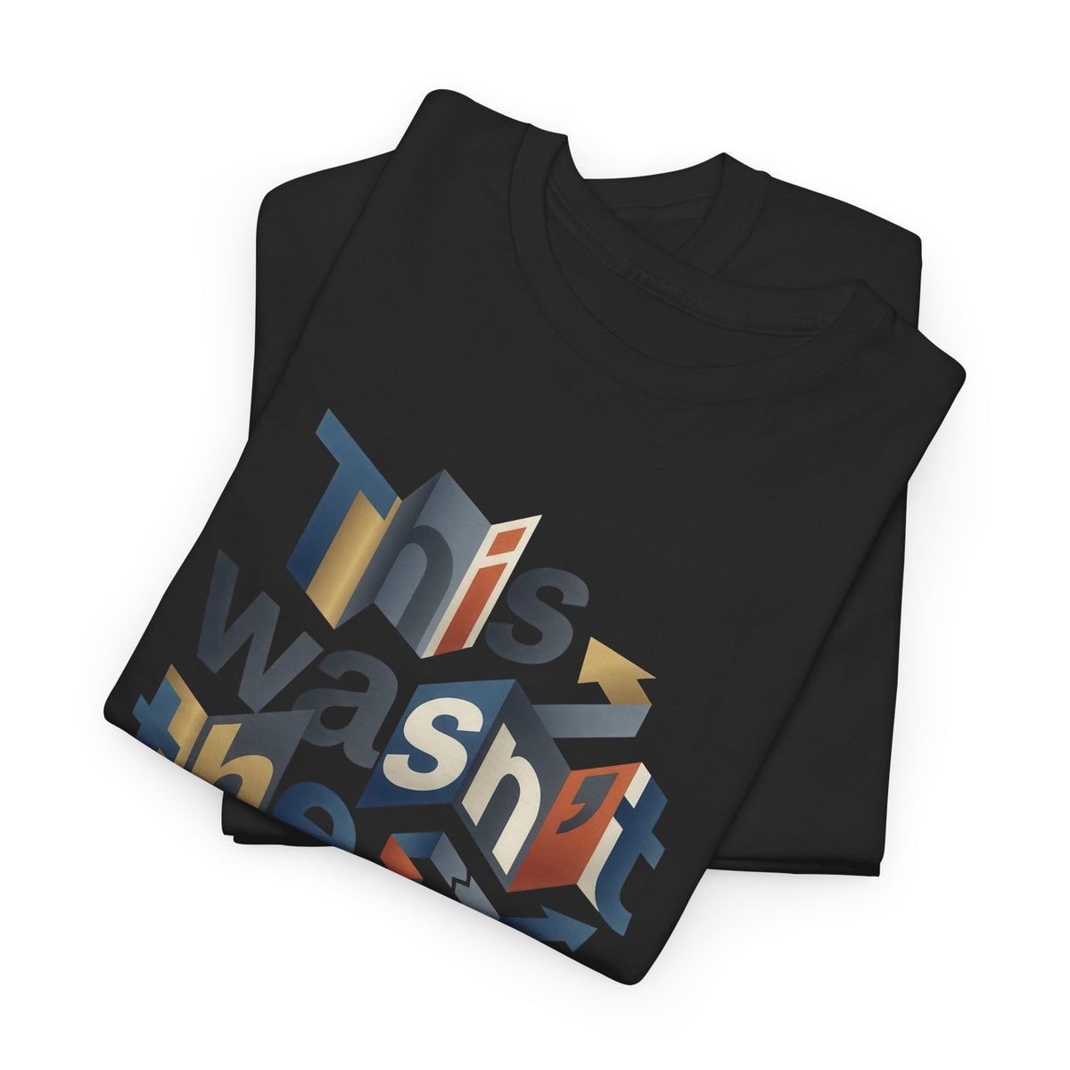 This Wasn't The Plan T-Shirt - Abstract Graphic Tee - Beyond Lines