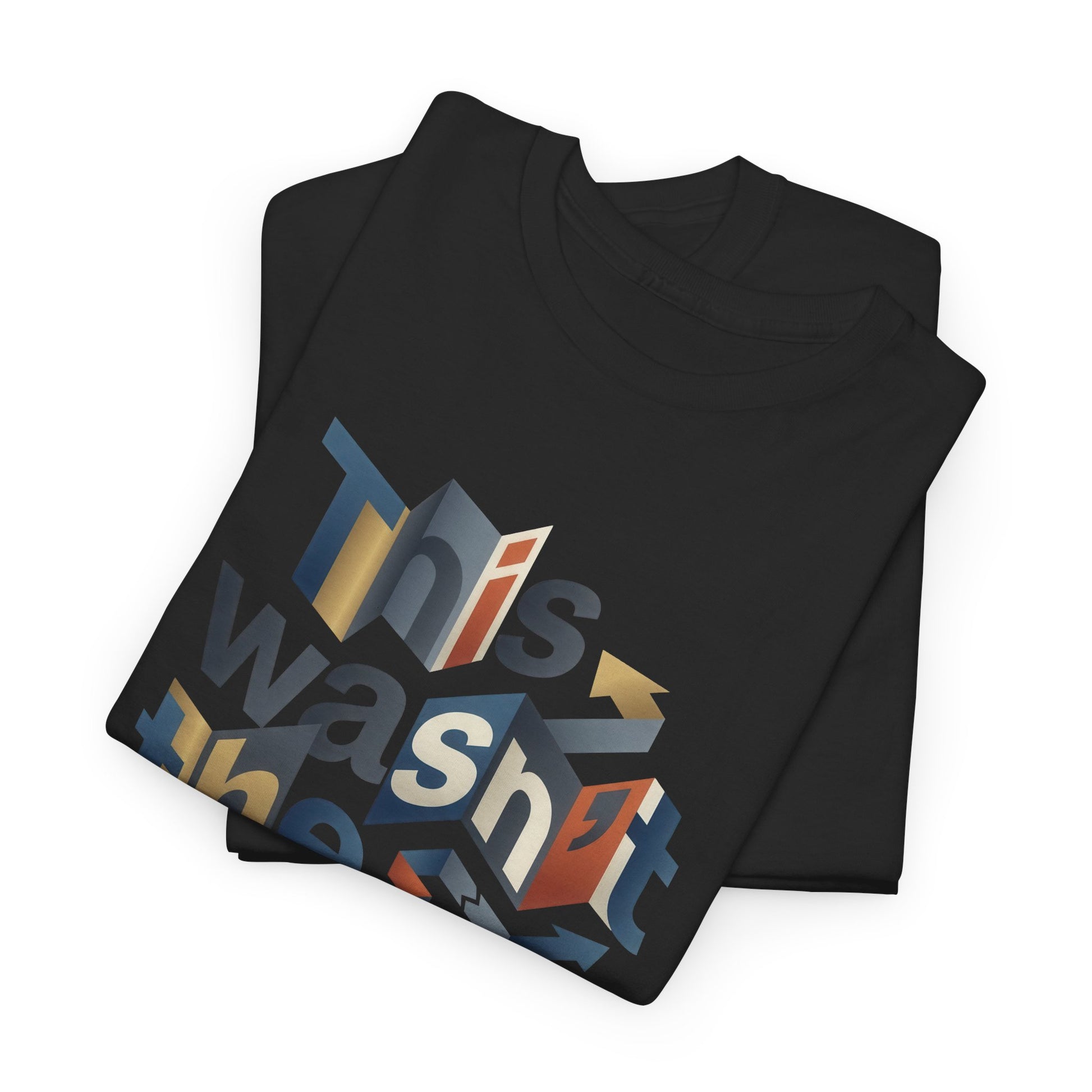 This Wasn't The Plan T-Shirt - Abstract Graphic Tee