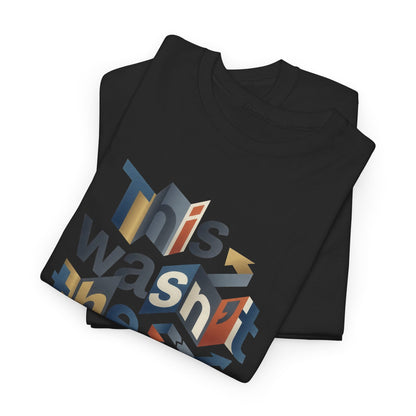 This Wasn't The Plan T-Shirt - Abstract Graphic Tee