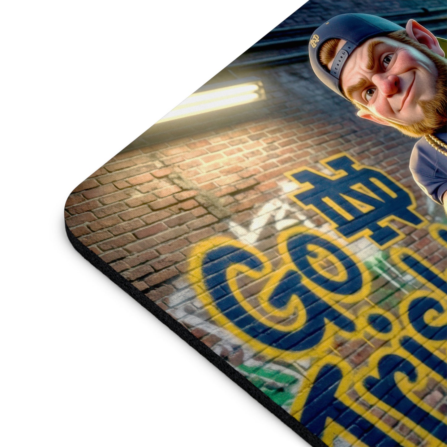 Notre Dame Fighting Irish Mouse Pad 9.5"x8" | Vintage Notre Dame Fan Desk Mat