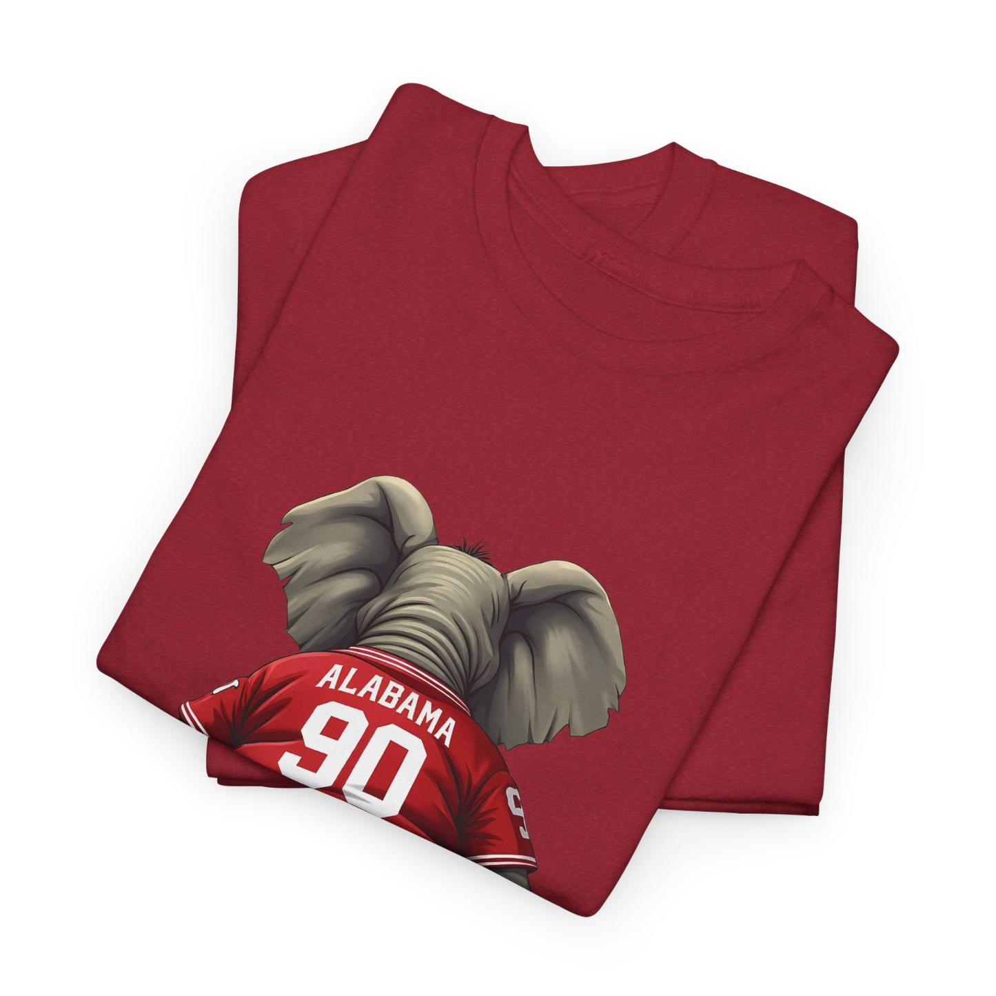 Alabama Football Elephant T-Shirt Roll Tide Game Day Mens Womens Comfort Casual