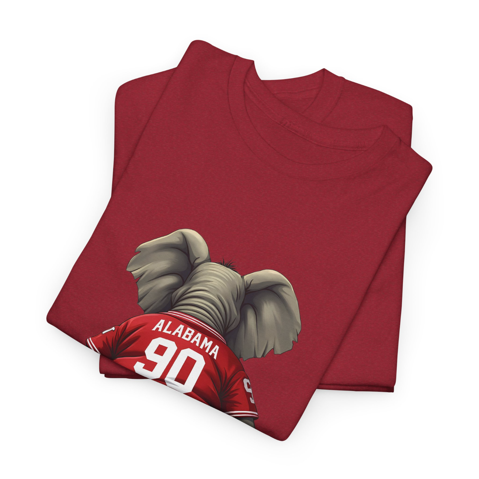 Alabama Football Elephant T-Shirt Roll Tide Game Day Mens Womens Comfort Casual