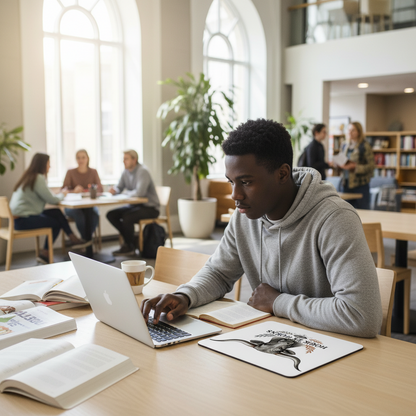Texas Longhorns Mouse Pad 9.5"x8" Hook 'Em Horns Fan Gift - Desk Accessory