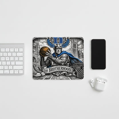 Duke Blue Devils Mousepad The Brotherhood Basketball NCAA Gaming Desk Mat NEW