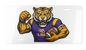 LSU Tigers License Plate | 6"x12" Car Tag | Mike the Tiger Front Plate for Fans