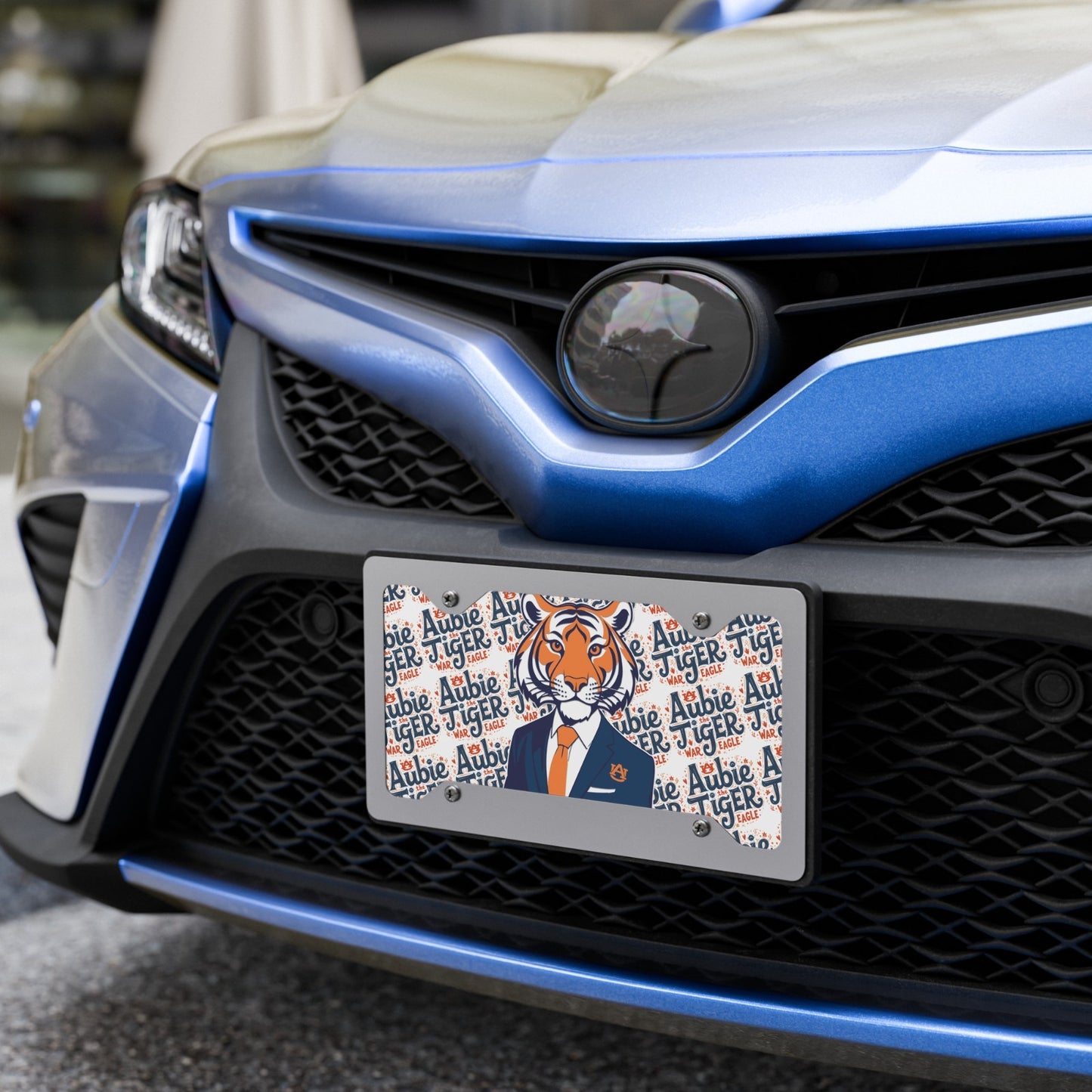 Auburn Tigers War Eagle Front Vanity License Plate – NCAA Fan Gear – 6"x12"