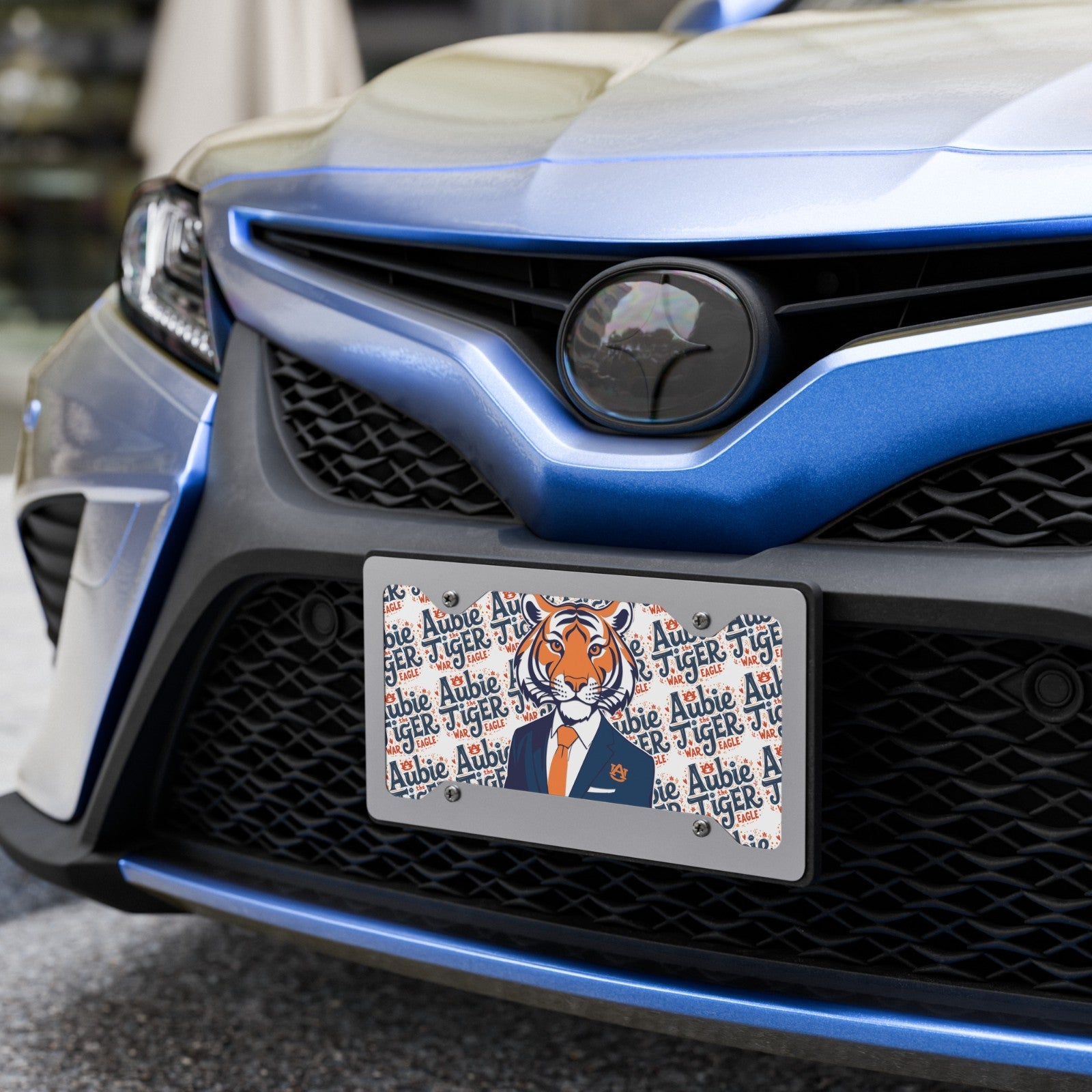 Auburn Tigers War Eagle Front Vanity License Plate – NCAA Fan Gear – 6"x12"