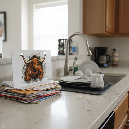 Texas Longhorns License Plate 6"x12" Car Tag | Front Plate for Hook 'em Fans