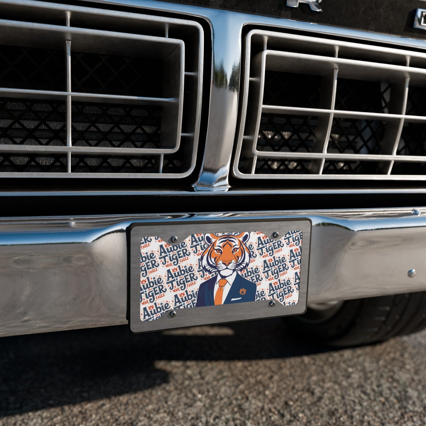 Auburn Tigers War Eagle Front Vanity License Plate – NCAA Fan Gear – 6"x12"