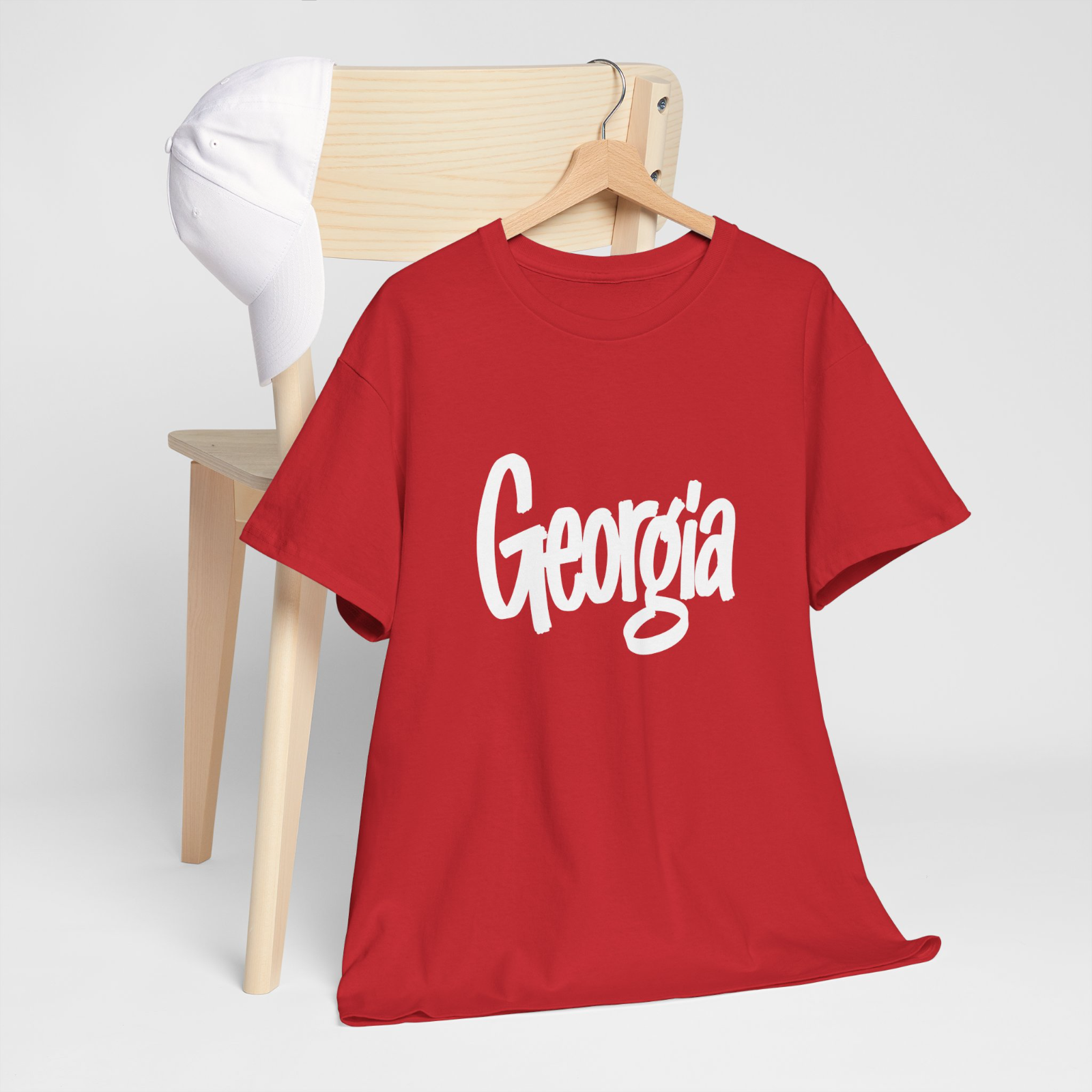 Georgia T-Shirt Red State Pride Souvenir Shirt Men Women Unisex