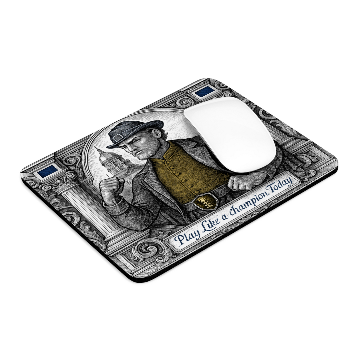 Notre Dame Fighting Irish Mouse Pad 9.5"x8" | Fan Gift - Desk Accessory