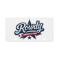 Dallas Cowboys Football Car Tag Gift | Rowdy America's Team Front License Plate