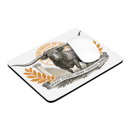 Texas Austin Mouse Pad 9.5"x8" Longhorn Collegiate Fan Gift - Desk Accessory