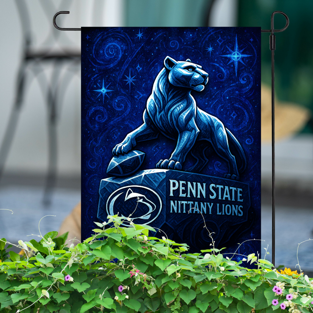 Penn State Nittany Lions Garden Flag 12"x18" Double-Sided College Football Yard