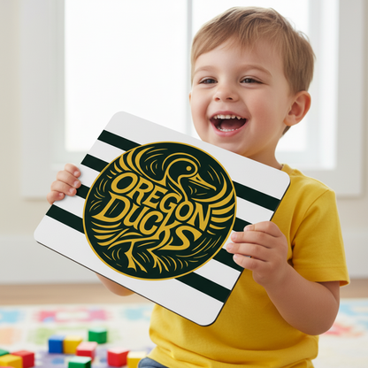 Oregon Ducks Fan Mousepad Desktop Computer Accessory