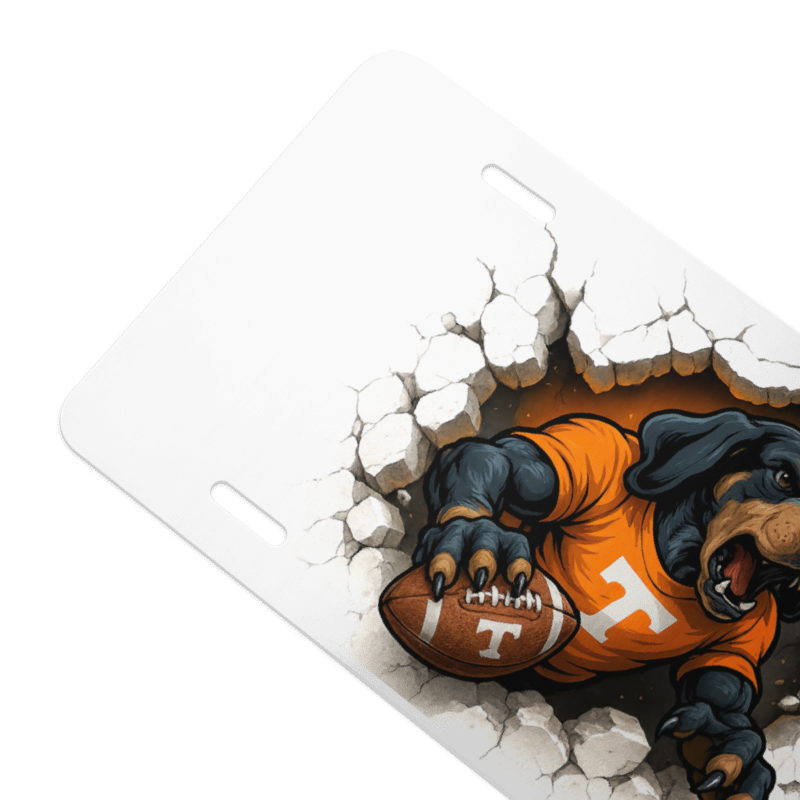 Tennessee Volunteers License Plate 6"x12" Car Tag | Front Plate for Fans