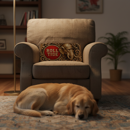 Alabama Roll Tide Fan License Plate 6"x12" Car Tag | BAMA Nation | Not 3D | Flat