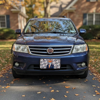 Auburn Tigers War Eagle Front Vanity License Plate – NCAA Fan Gear – 6"x12"