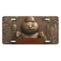 Go Buckeyes License Plate 6"x12" Car Tag | Front Plate for Fans | Not Embossed