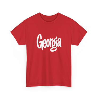 Georgia T-Shirt Red State Pride Souvenir Shirt Men Women Unisex