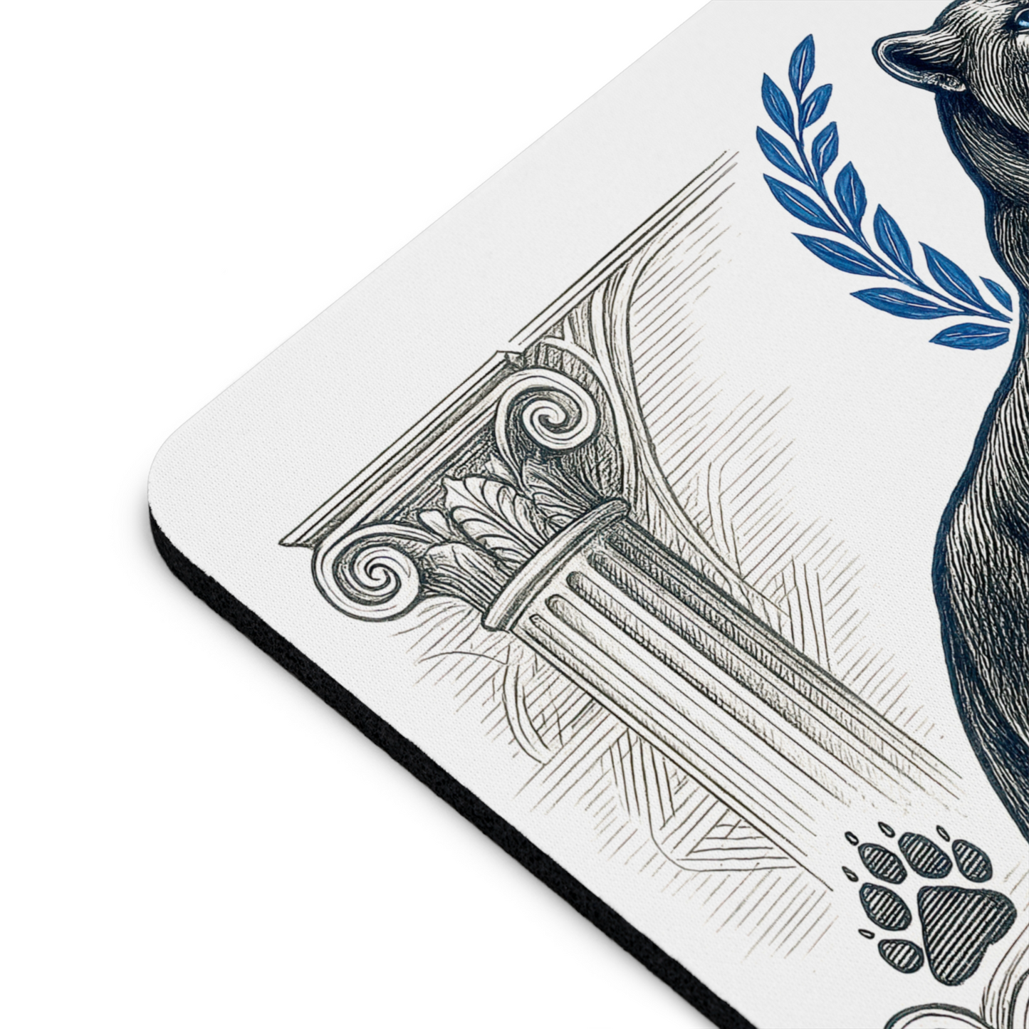 Georgia State Panther Mouse Pad 9.5"x8" Pounce Fan Gift - Desk Accessory