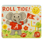Cute Elephant Roll Tide Mouse Pad for Kids | Fun Bama Desk Accessory | 9.5" x 8"