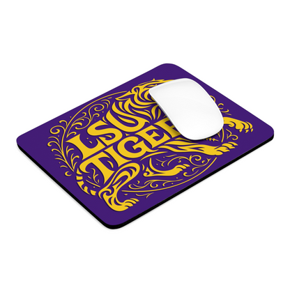 Geaux Tigers Mouse Pad 9.5"x8" Louisiana Faithful Fan Gift - Desk Accessory
