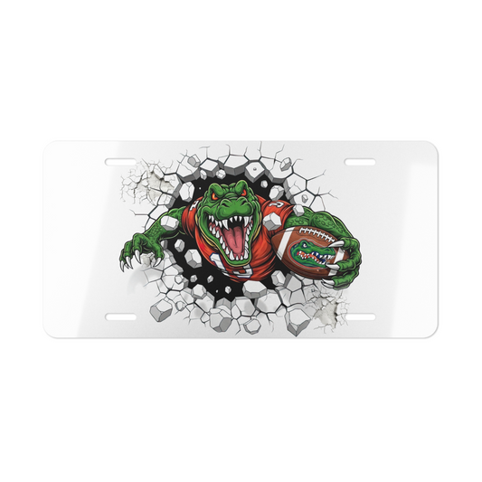 Florida Gators License Plate 6"x12" Aluminum Car Tag | Front Plate for UF Fans