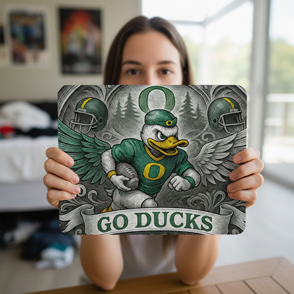 Go Ducks Football Mousepad Gaming Office Desktop Accessory