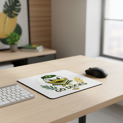 Oregon Ducks Mouse Pad 9.5"x8" Go Ducks Fan Gift - Desk Accessory