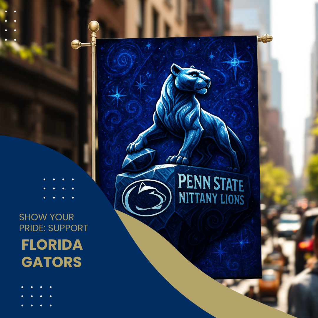 Penn State Nittany Lions Garden Flag 12"x18" Double-Sided College Football Yard