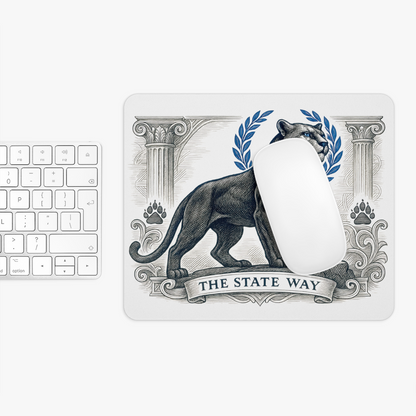 Georgia State Panther Mouse Pad 9.5"x8" Pounce Fan Gift - Desk Accessory