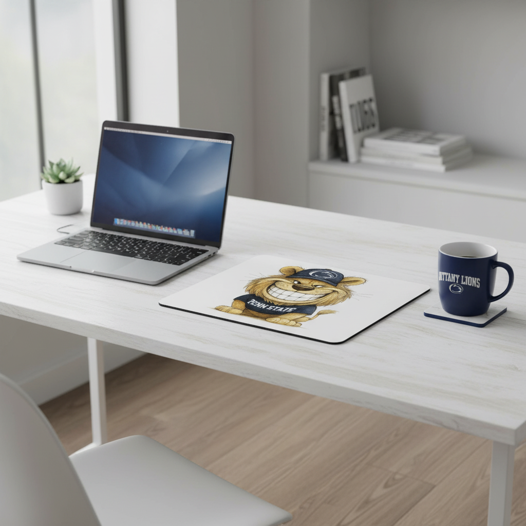 Penn State Nittany Lions Mouse Pad 9.5"x8" We Are Penn Fan Gift - Desk Accessory