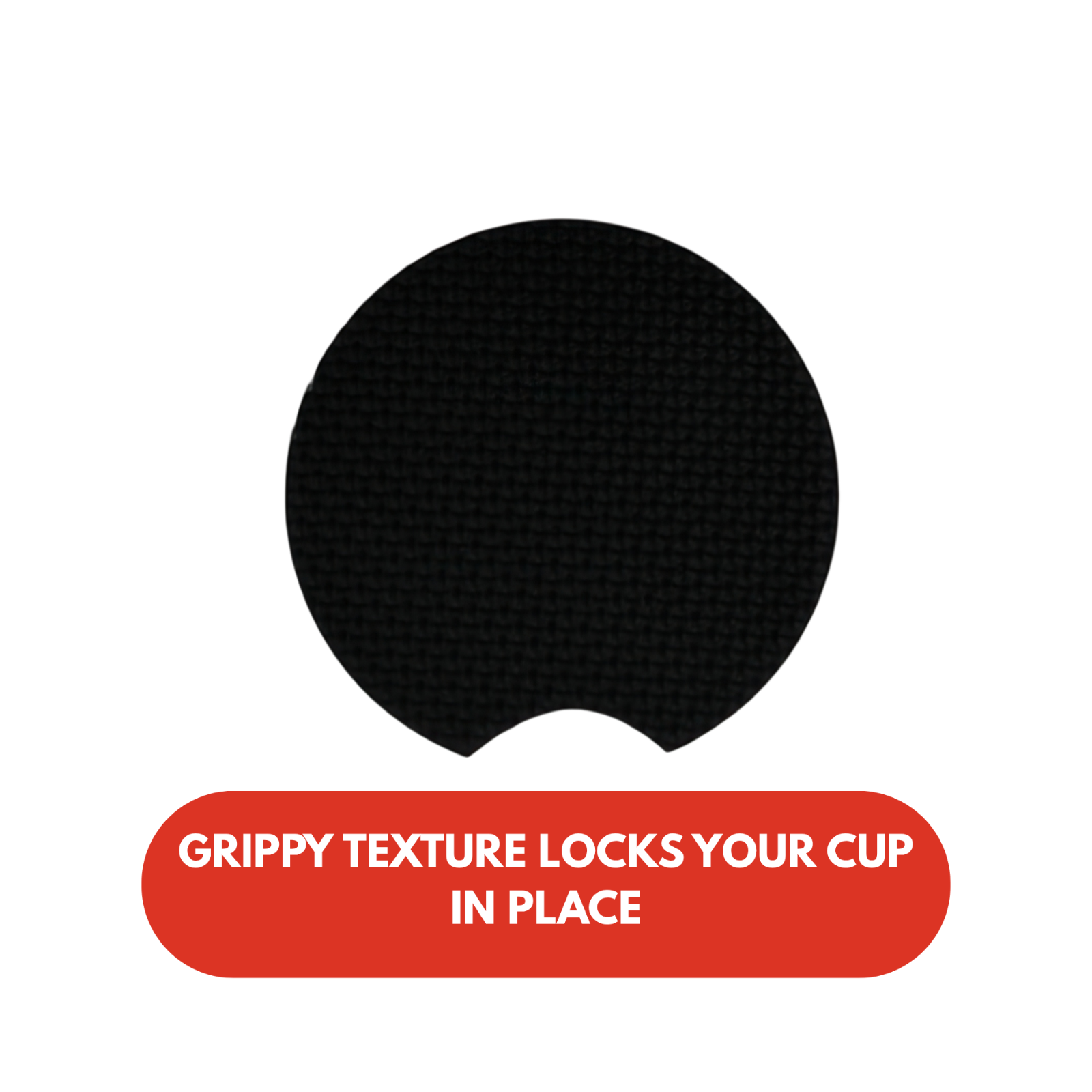 Alabama Crimson Tide Car Coasters – Set of 2 Soft Rubber Cup Inserts – Roll Tide