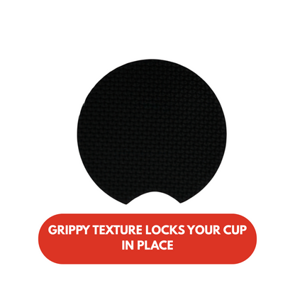 Alabama Crimson Tide Car Coasters – Set of 2 Soft Rubber Cup Inserts – Roll Tide