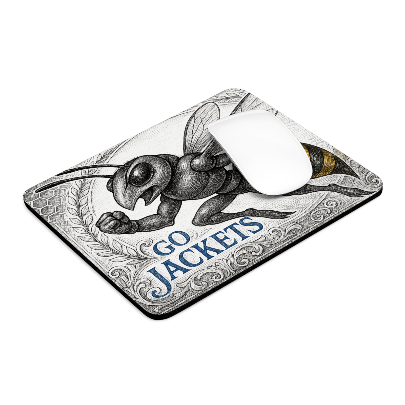 Georgia Tech Yellow Jackets Mouse Pad 9.5"x8" Go Jackets Fan Gift - Atlanta