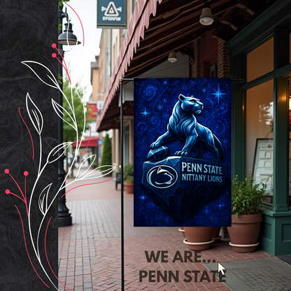 Penn State Nittany Lions Garden Flag 12"x18" Double-Sided College Football Yard