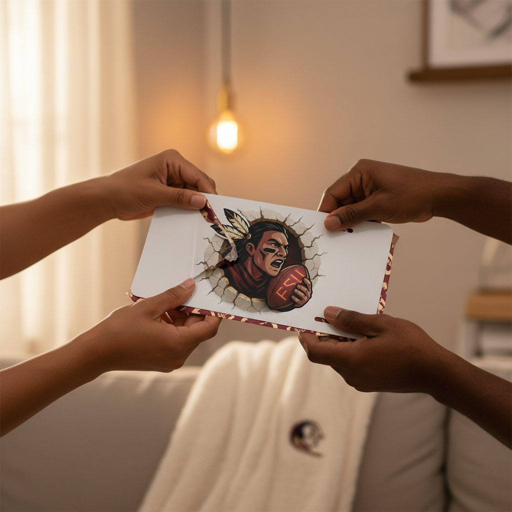 Florida State Seminoles License Plate – 6"x12" | Metal Front Plate for FSU Fans